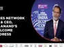 MK Anand, MD & CEO Of Times Network Delivers Welcome Address At India Economic Conclave 2023