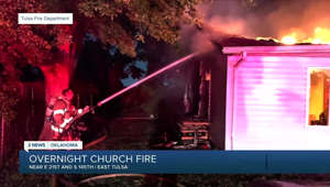 East Tulsa church catches fire overnight
