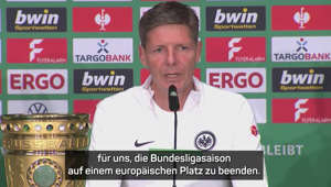 Im DFB-Pokalfinale geht es für Eintracht Frankfurt und Oliver Glasner um ein glückliches Ende der Beziehung. Der Trainer hofft vor Ende seiner Zeit bei den Hessen noch einen Titel gewinnen zu können.