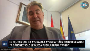 El militar que ha ayudado a Ayuso a teñir Madrid de azul: "A Sánchez sólo le queda Fuenlabrada y Vigo"