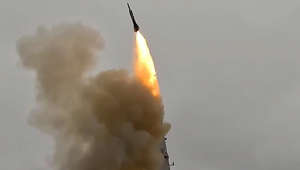 £1billion Royal Navy warship destroys jet drone using missile