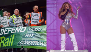 UK rail strike hits London ahead of Beyoncé concert, FA Cup final