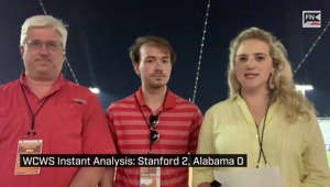 WCWS Instant Analysis Stanford 2 Alabama 0