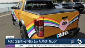 Fact or Fiction: 2023 Raptor offered in rainbow color theme called Very Gay Raptor?