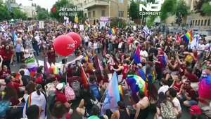 It is the first time that Pride has been held under the hard-right government of Prime Minister Benjamin Netanyahu.