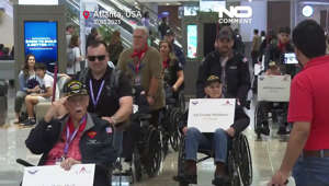 Delta Air Lines flew more than 40 World War II veterans on a charter flight from Atlanta to Normandy, France, for the 79th annual commemoration of the 1944 D-Day invasion.