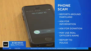 Phone scam warning: Maryland officials warn of fraud by police impersonators