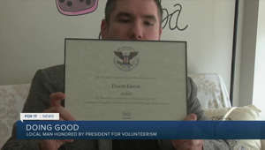 President honors Grand Rapids man for efforts to bring people together