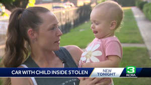 Woman speaks after reunited with child following Sacramento County car theft
