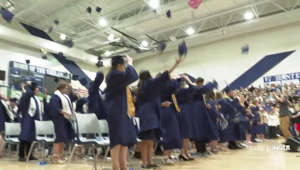 East Helena High School celebrates sending off its first-ever graduating class