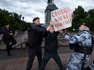 Police in Russia detain Navalny supporters