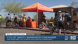 Cyclists head out for Pedal Haus' Devil Ride, bringing awareness to road and heat safety