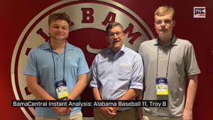 BamaCentral Instant Analysis Alabama Baseball 11 Troy 8