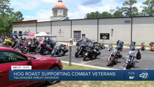 Motorcycle, hog roast event benefits combat veterans