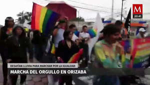 A pesar de obstáculos del ayuntamiento, la comunidad LGBT de Orizaba participó en la Marcha del Orgullo Gay.