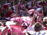 RB Leipzig feiert Pokalsieg mit Fans