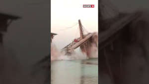 Under Construction Bridge Collapses In Bihar's Bhagalpur | Bihar Bridge Collapse News | #viral