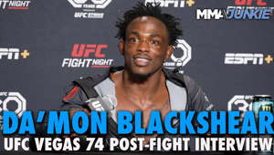 UFC on ESPN 45: Da'Mon Blackshear post-fight interview