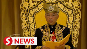 As if counting the days of his reign, Yang di-Pertuan Agong Al-Sultan Abdullah Ri'ayatuddin Al-Mustafa Billah Shah said he and the Raja Permaisuri Agong Tunku Azizah Aminah Maimunah Iskandariah had only 239 days left before their return to their home in Pahang. The King said this during the investiture ceremony held in conjunction with his birthday celebration on Monday (June 5).WATCH MORE: https://thestartv.com/c/newsSUBSCRIBE: https://cutt.ly/TheStarLIKE: https://fb.com/TheStarOnline