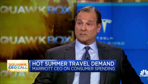 Marriott CEO Tony Capuano: Recovery has been consistent across every travel segment