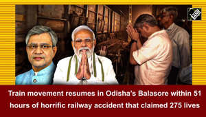 Railways Minister Ashwini Vaishnaw visited and took stock of the rail traffic restoration at the incident spot on June 4. Also, he held an on-the-spot review meeting with Railway Officials at Bahanaga Railway station. Train movement resumed in the affected section where the accident happened that claimed 275 lives. The horrific train accident took place in Odisha’s Balasore on June 2.