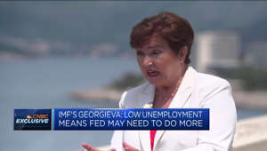Low employment means the Fed may need to do more, says IMF chief Georgieva