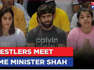 Wrestlers Protest: Bajrang Punia, Sakshi Malik, Vinesh Phogat Met Amit Shah, Share Concerns