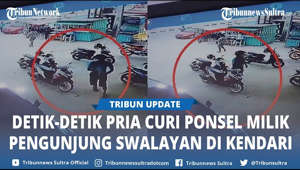 TRIBUNNEWSSULTRA.COM, KENDARI - Inilah detik-detik seorang pria mencuri ponsel milik pengunjung swalayan terekam CCTV di Kota Kendari, Provinsi Sulawesi Tenggara (Sultra).

Aksi pria tersebut mencuri ponsel yang berada di dashboard motor saat pemiliknya masuk ke dalam swalayan.

#rekamancctv
#pria
#curiponsel
#kendari
#swalayan
#tribunnewssultra

Berita Selengkapnya: https://sultra.tribunnews.com/2023/05/30/detik-detik-pria-curi-ponsel-milik-pengunjung-swalayan-terekam-cctv-di-kendari-sulawesi-tenggara

Editor Rheymeldi
Sumber naufal

Update info terkini via tribunnewssultra.com | http://tribunnewssultra.com

Follow akun Instagram @tribunnewssultradotcom
Follow akun Twitter @tribunsultra
Follow dan like fanpage Facebook Tribunnews Sultra
YouTube business inquiries: tribunnewsultra@gmail.com