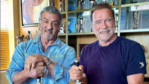 Arnold Schwarzenegger and Sylvester Stallone have lifted the lid on their bitter feud - admitting they couldn't even stand to be in the same room together