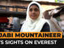 Indian hijabi mountaineer sets sights on Mount Everest