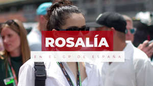 Le preguntan a Rosalía en Montmeló si ha hablado con Alonso o Sainz y el clip se ha hecho viral: respuesta sorprendente