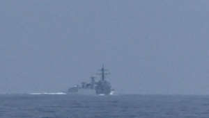 Chinese warship cuts off U.S. Navy vessel as tensions between countries escalate