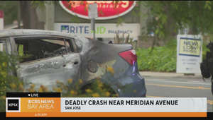 Fatal crash and fire near Meridian Ave in San Jose