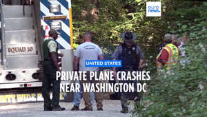 The privately owned aircraft was unresponsive to the military after flying over highly restricted airspace in Washington DC.