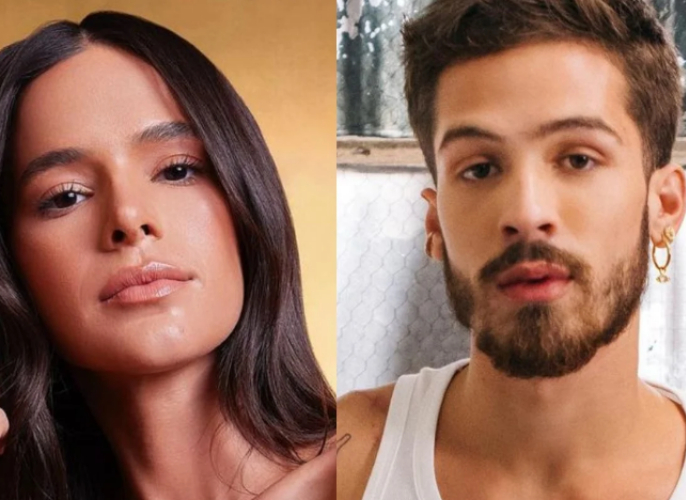 Bruna Marquezine e João Guilherme curtem momento especial durante jantar