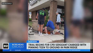 Trial begins for CPD sergeant charged with pinning teen to ground