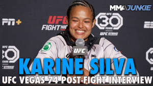 UFC on ESPN 45: Karine Silva post-fight interview