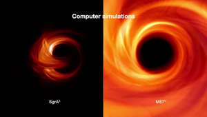 1st Image of Our Galaxy's Black Hole Heart