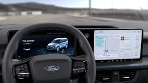 2023 Ford E-Tourneo Courier Interior Animation