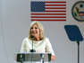Primeira-dama dos EUA esteve em Lisboa para inaugurar “Arte nas Embaixadas”