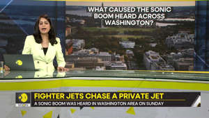 Gravitas | Sonic boom: American F-16s chase a private jet over Washington
