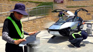 Neueste Generation: „Fliegendes Auto" überquert Gelben Fluss in China