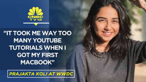 Prajakta Koli At WWDC 2023 | Prajakta Koli On Making It Big As #prajaktakoli | CNBCTV18