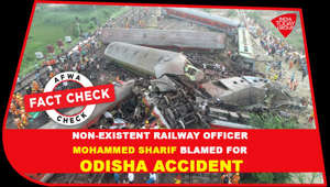 Fact Check Video: Conspiracy theorists blame non-existent railway officer Mohammed Sharif for Odisha accident