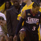 On June 6, 2001, Allen Iverson hit a step-back jumper vs. LAL in Game 1 of the 2001 NBA Finals!