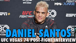 UFC on ESPN 45: Daniel Santos post-fight interview