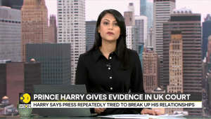 Prince Harry gives evidence in UK court in phone hacking trial