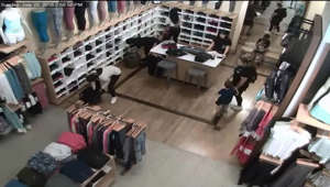 Watch: Lululemon stores robbed in seconds