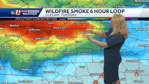 Code Orange for Particle Pollition Issued in the Piedmont Triad for Wildfire Smoke
