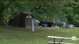 Campers avoid building fires during dry conditions, warning from DNR